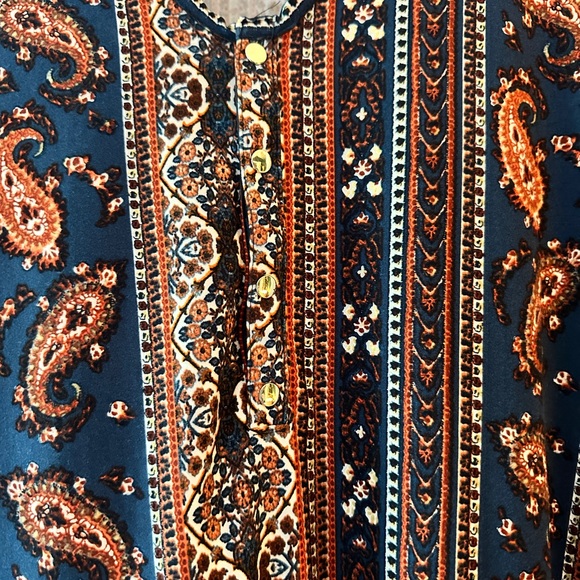 Dwell & Slumber Paisley Swing Dress - Picture 3 of 4